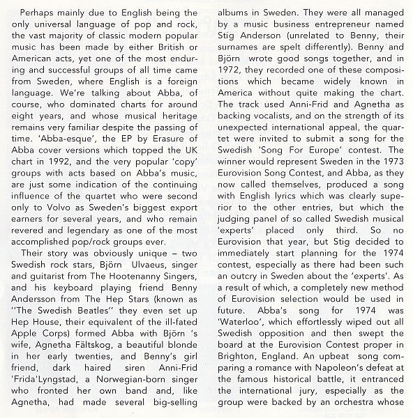 ABBA - Gold (Greatest Hits)