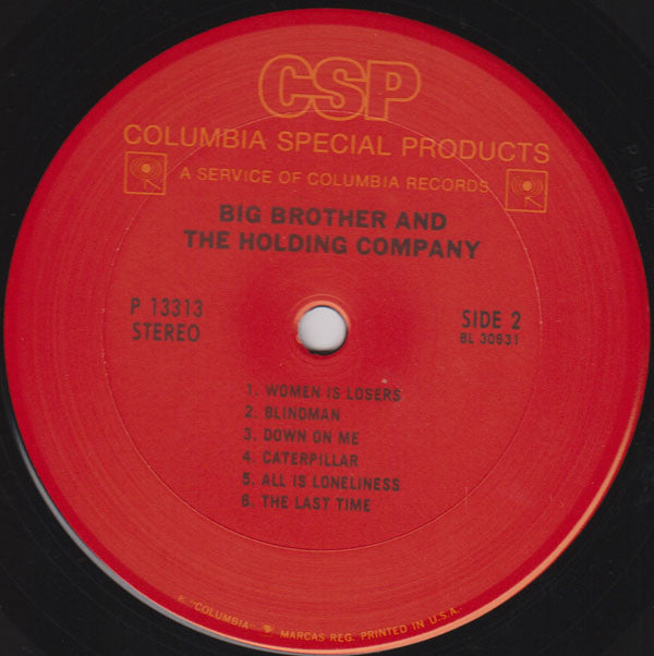 Big Brother & The Holding Company Featuring Janis Joplin -Big Brother & The Holding Company