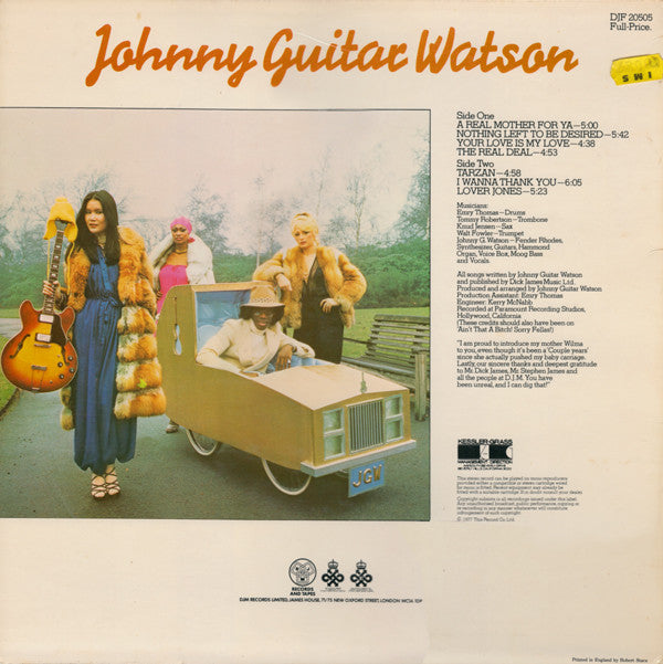 Johnny Guitar Watson - A Real Mother