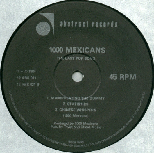 1000 Mexicans - The Last Pop Song