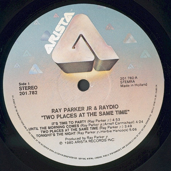 Ray Parker Jr. & Raydio* -Two Places At The Same Time