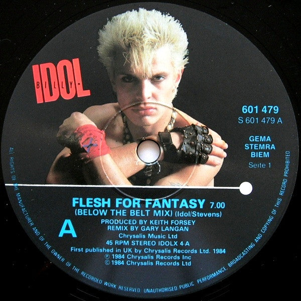 Billy Idol -Flesh For Fantasy (Below The Belt Mix)