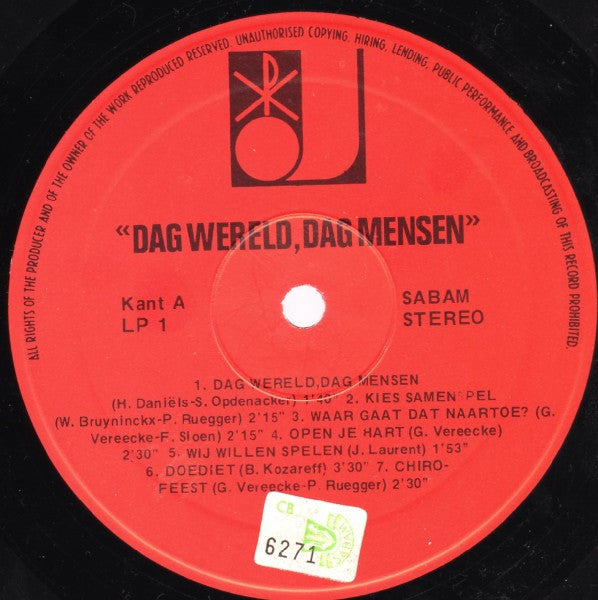 Chirojeugd -Dag Wereld Dag Mensen