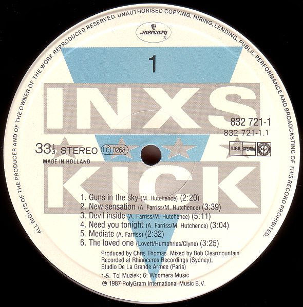 INXS -Kick