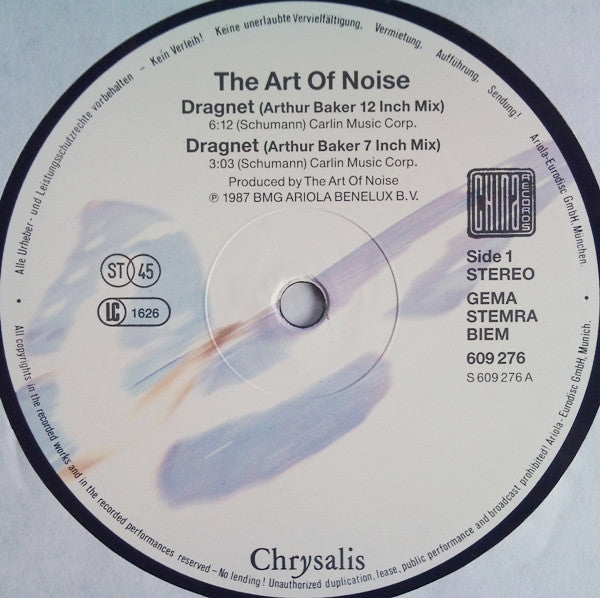 The Art Of Noise - Dragnet