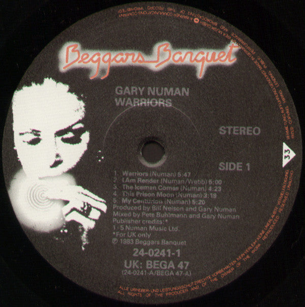 Gary Numan -Warriors