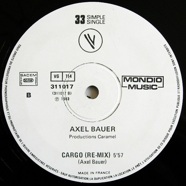 Axel Bauer -Cargo