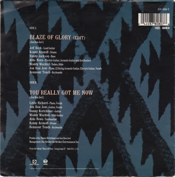 Jon Bon Jovi -Blaze Of Glory