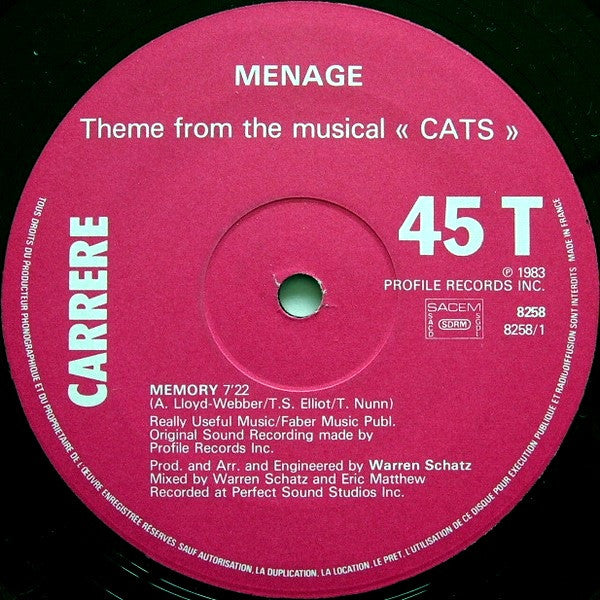 Menage (2) -Memory