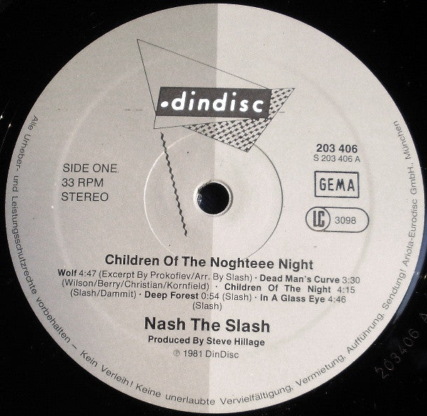 Nash The Slash -Children Of The Night