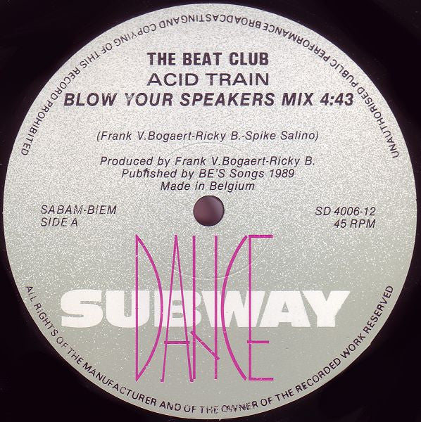 The Beat Club (2) -Acid Train