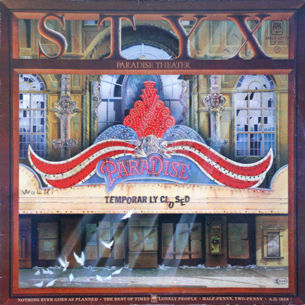 Styx -Paradise Theatre