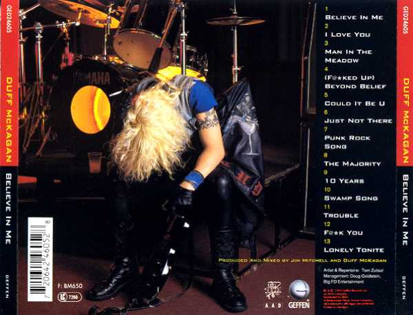 Duff McKagan -Believe In Me