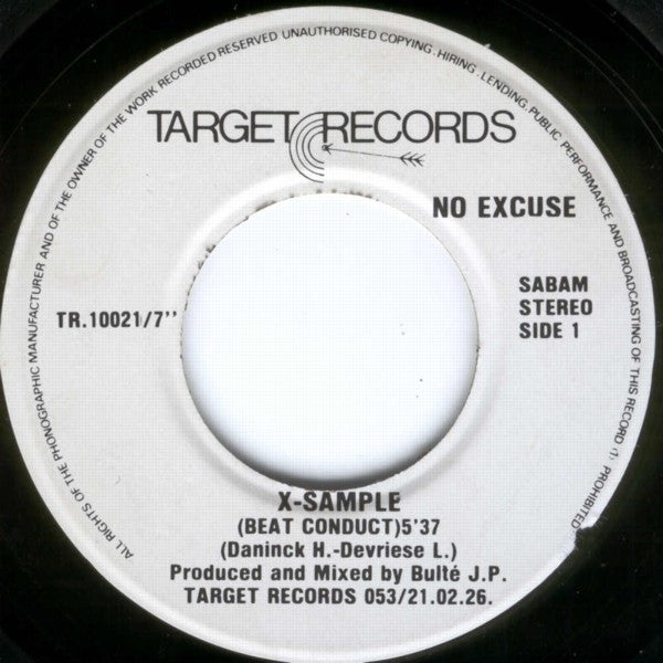 No Excuse -X-Sample