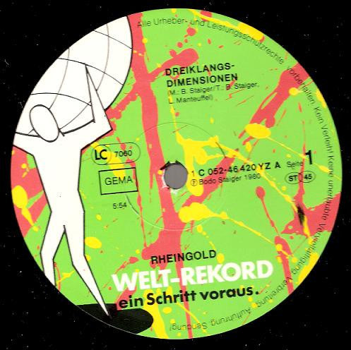 Rheingold -Dreiklangs-Dimensionen