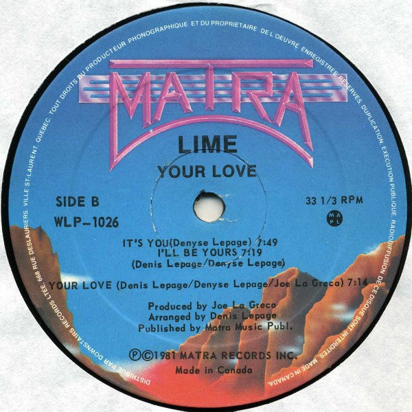 Lime (2) -Your Love