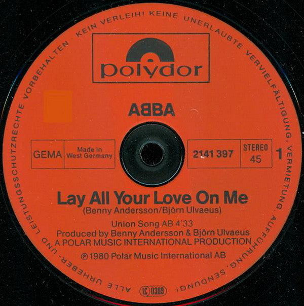 ABBA - Lay All Your Love On Me