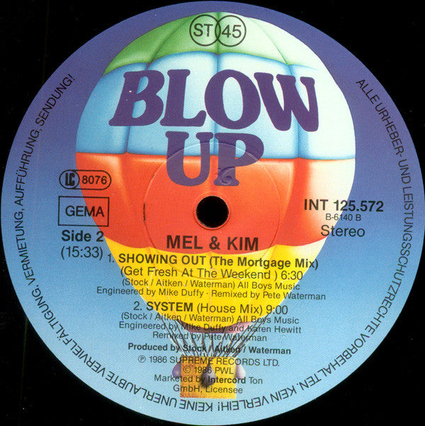 Mel & Kim -Showing Out