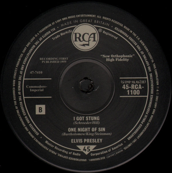 Elvis* -One Night
