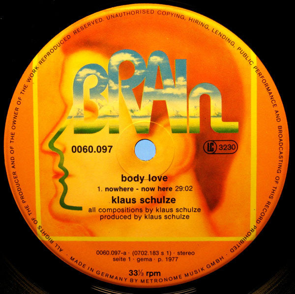 Klaus Schulze -Body Love Vol.2