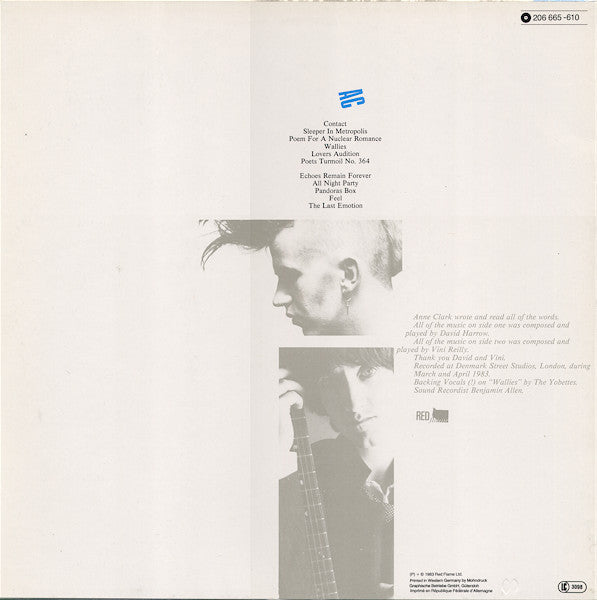 Anne Clark -Changing Places