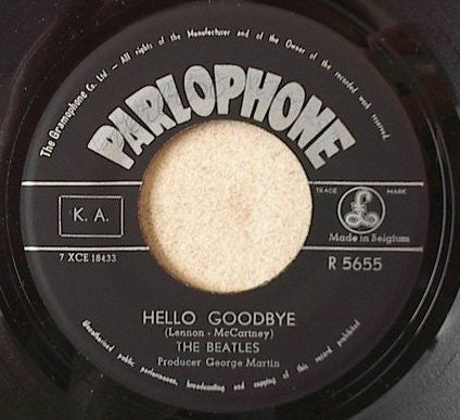 The Beatles -Hello, Goodbye / I Am The Walrus