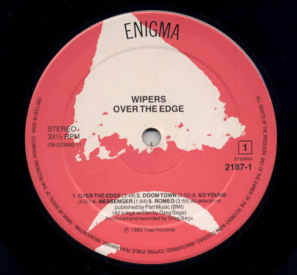 Wipers -Over The Edge