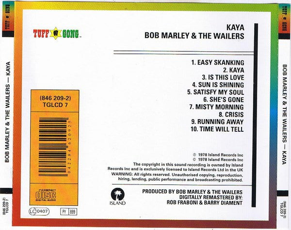 Bob Marley &amp; The Wailers - Kaya