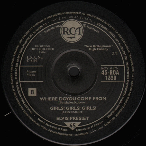 Elvis* -Return To Sender