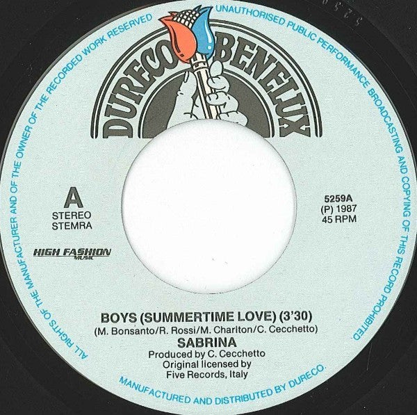 Sabrina - Boys