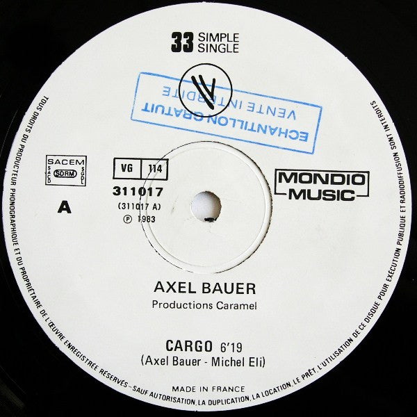 Axel Bauer -Cargo