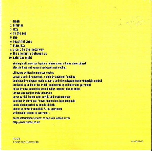 Suede -Coming Up