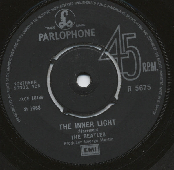 The Beatles -Lady Madonna c/w The Inner Light