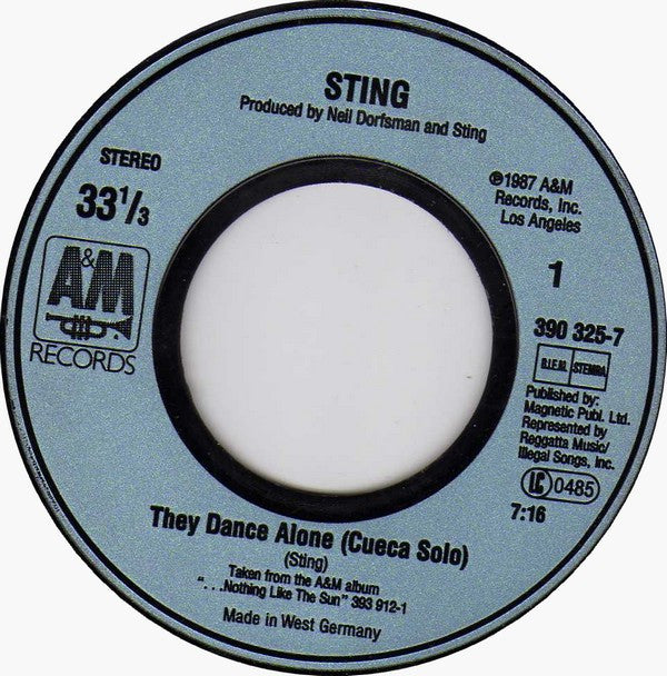 Sting -They Dance Alone