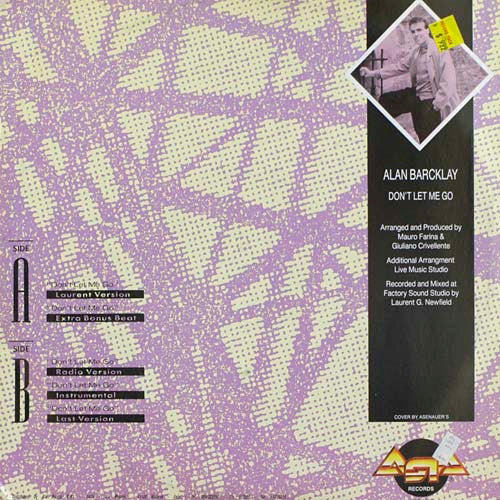Alan Barcklay -Don't Let Me Go