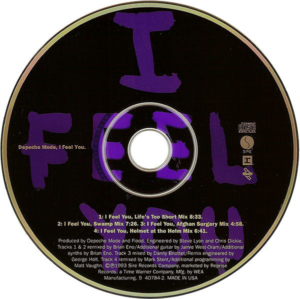 Depeche Mode -I Feel You