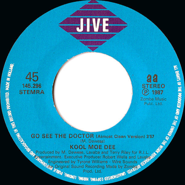 Kool Moe Dee -Go See The Doctor