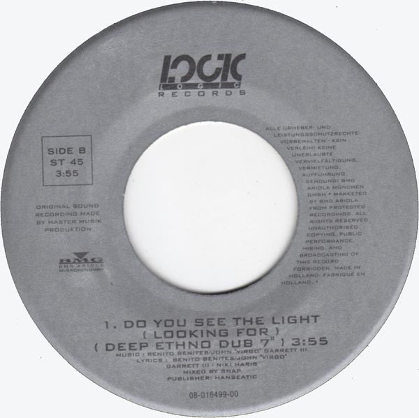 Snap! Feat. Niki Haris - Do You See The Light (Looking For)