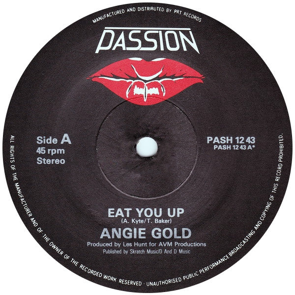 Angie Gold -Eat You Up