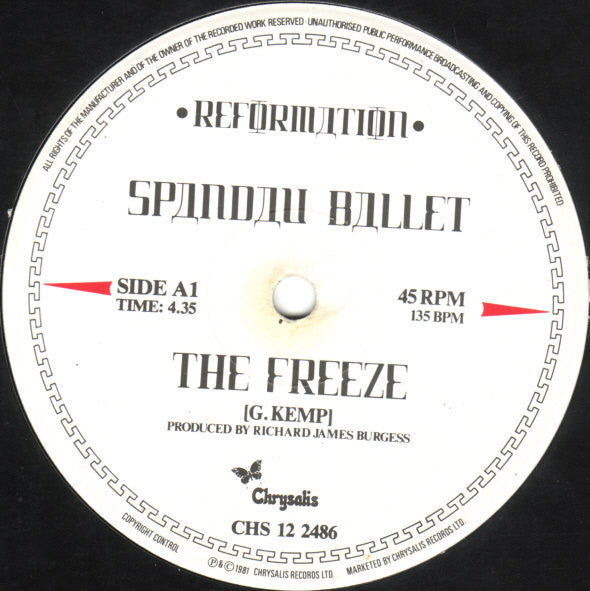 Spandau Ballet -The Freeze