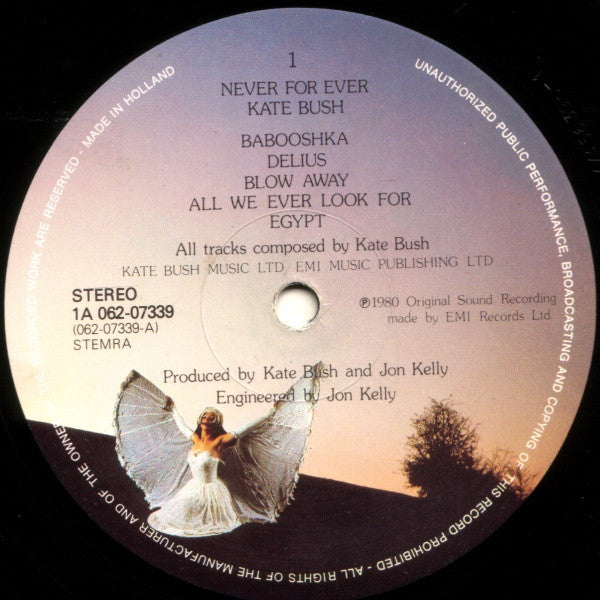 Kate Bush -Never For Ever
