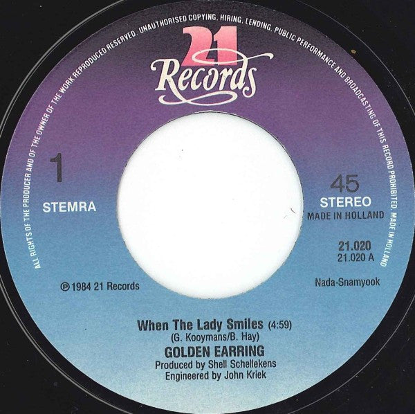 Golden Earring -When The Lady Smiles