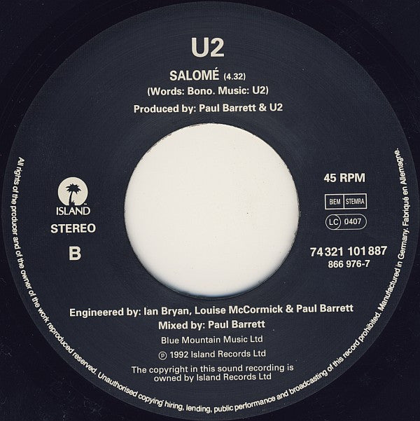 U2 -Even Better Than The Real Thing