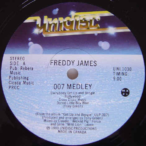 Freddie James -007 Medley