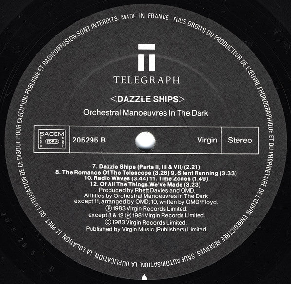 OMD* -Dazzle Ships