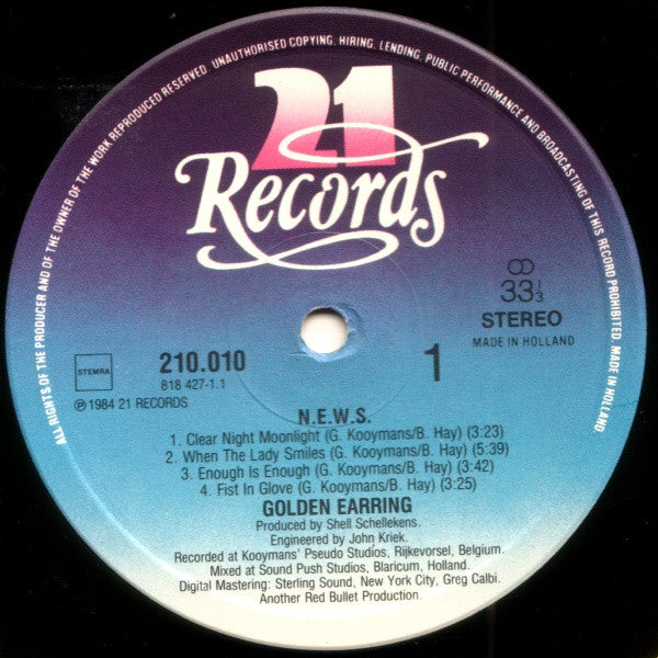 Golden Earring -N.E.W.S.