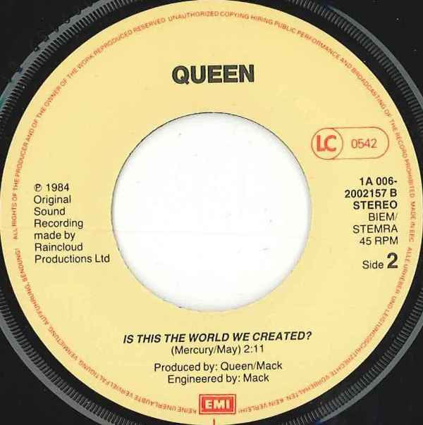 Queen -It's A Hard Life