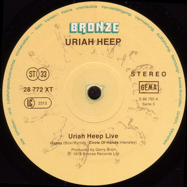 Uriah Heep -Uriah Heep Live