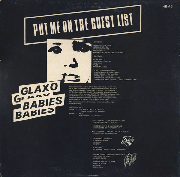 Glaxo Babies -Put Me On The Guest List