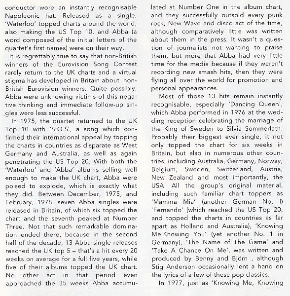 ABBA -Gold (Greatest Hits)